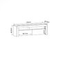 Hanah Home Soporte para TV Sapphire Oak